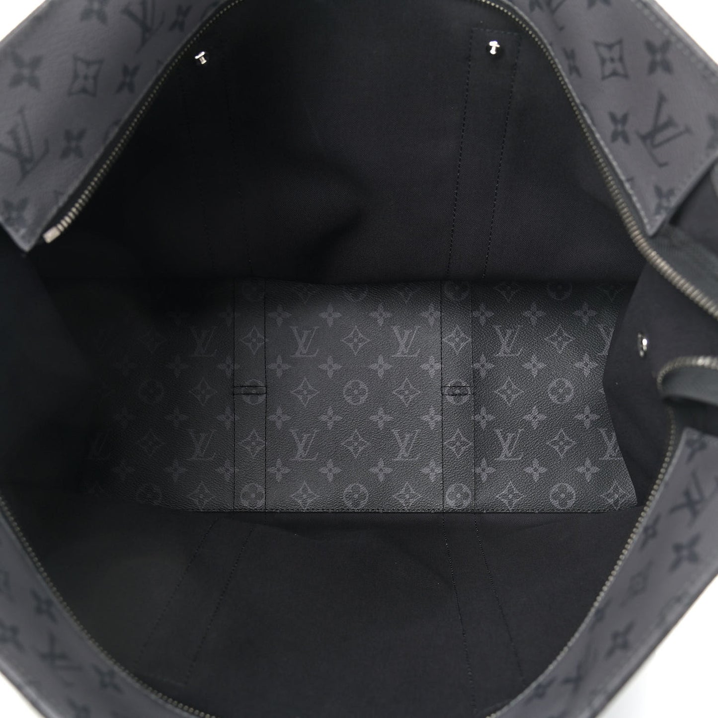 Monogram Eclipse Cabas Zippe GM Black