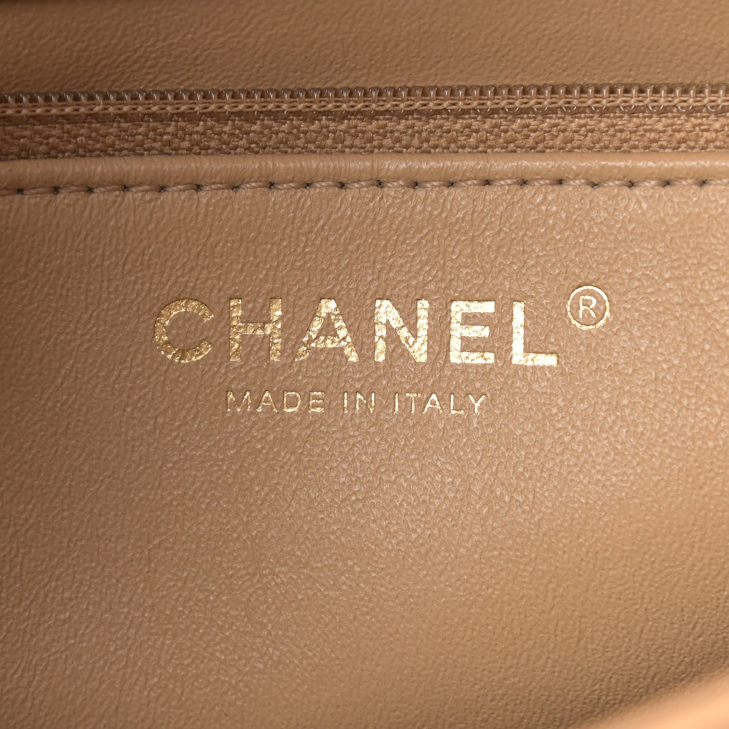Chanel Lambskin Chevron Quilted Medium Trendy CC Dual Handle Flap Bag Beige 6 of 11