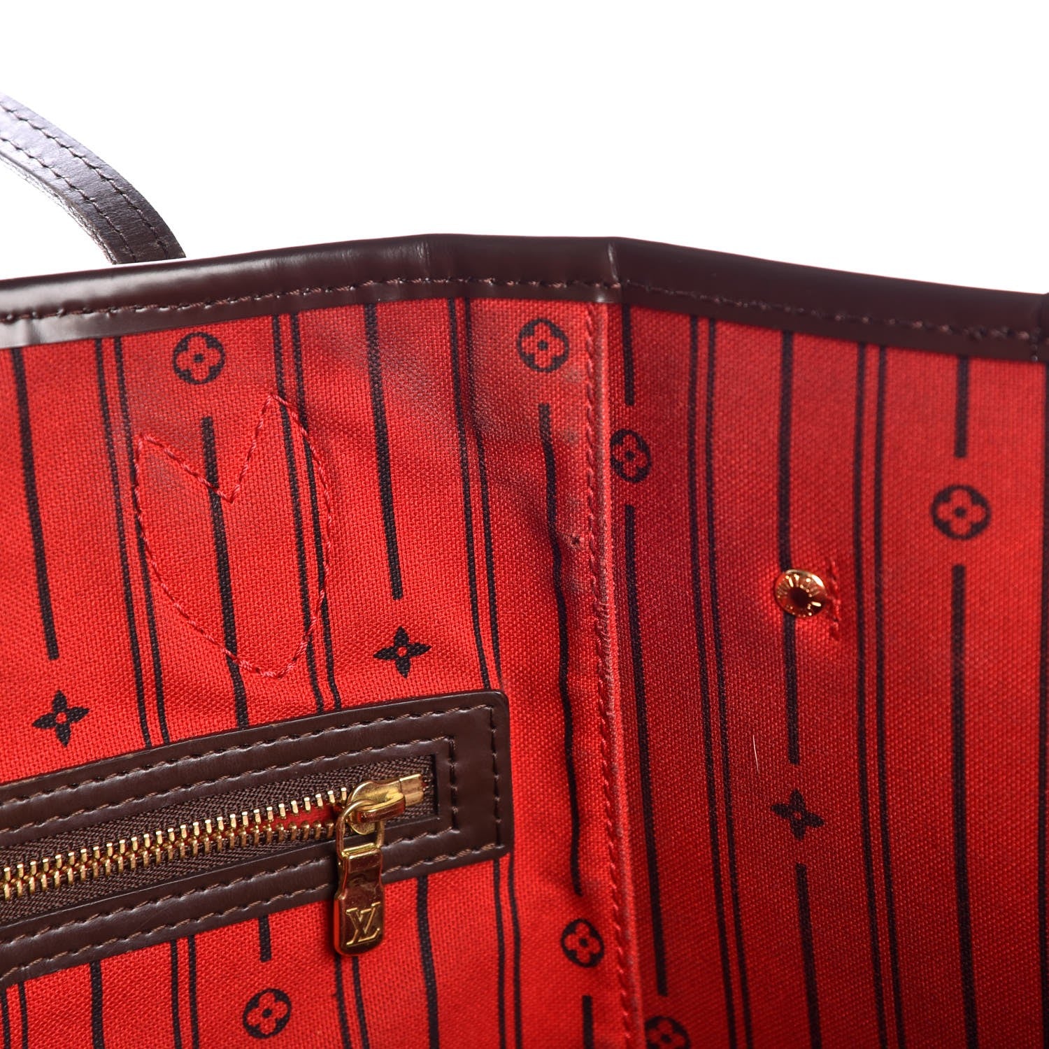 Louis Vuitton Damier Ebene Neverfull GM 8 of 8