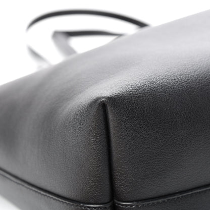 Saint Laurent Calfskin Large Shopping Tote Black 12 of 17