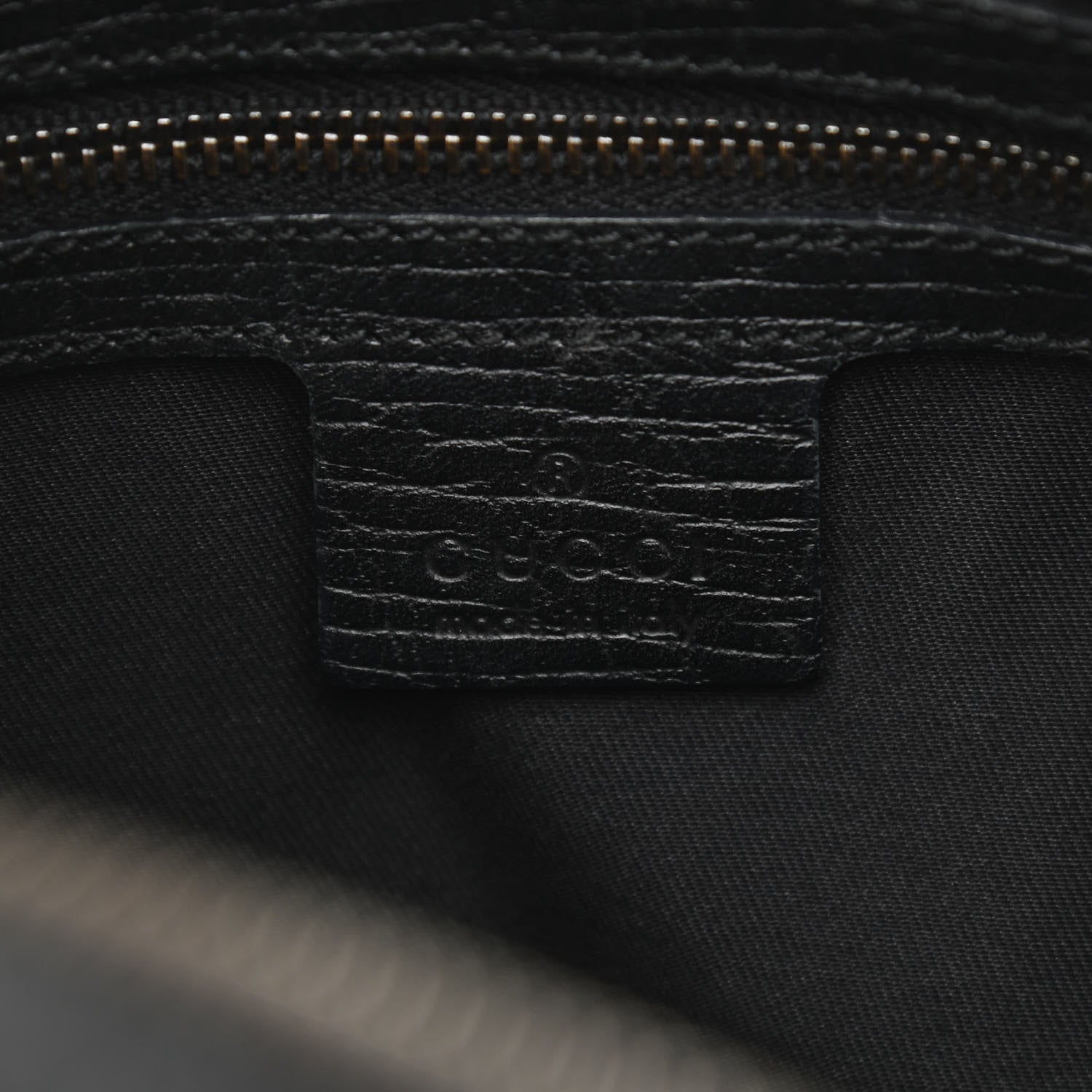 Gucci Monogram Medium Horsebit Chain Hobo Black 5 of 10