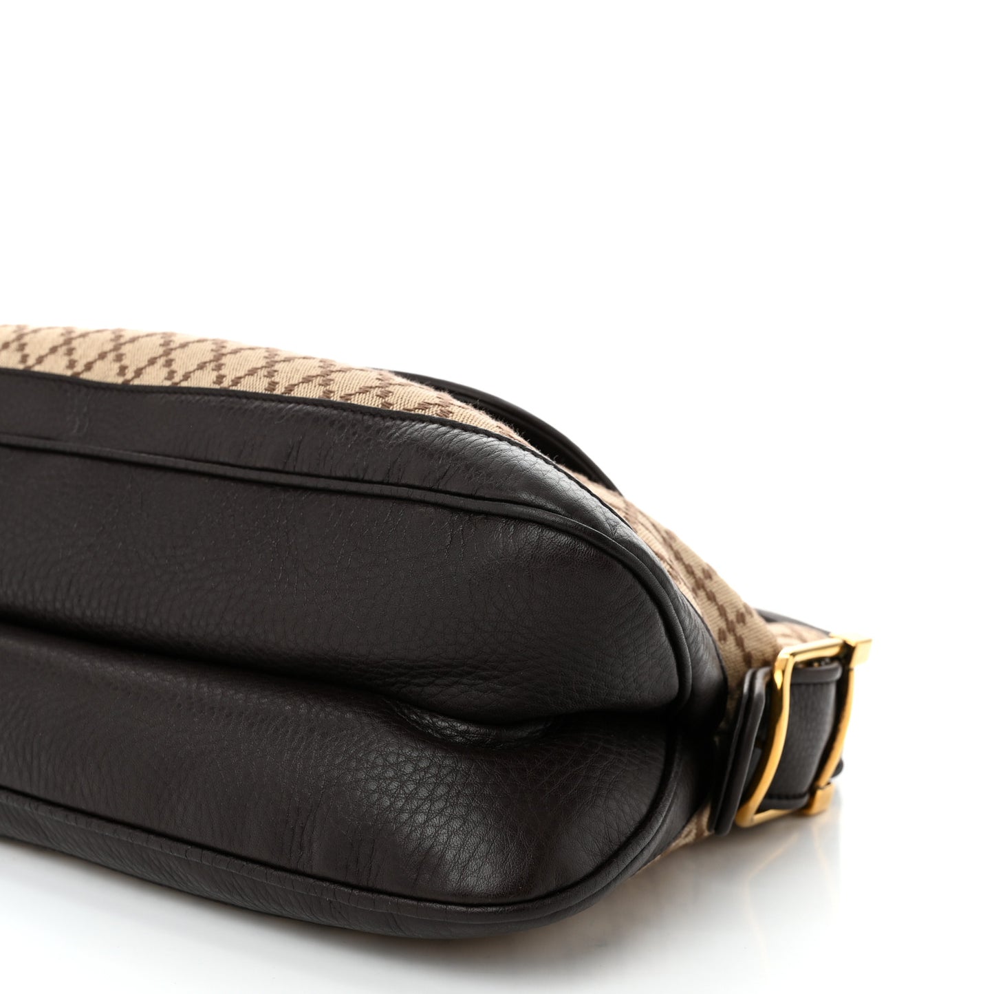 Diamante 1973 Medium Shoulder Bag Beige Ebony Cocoa