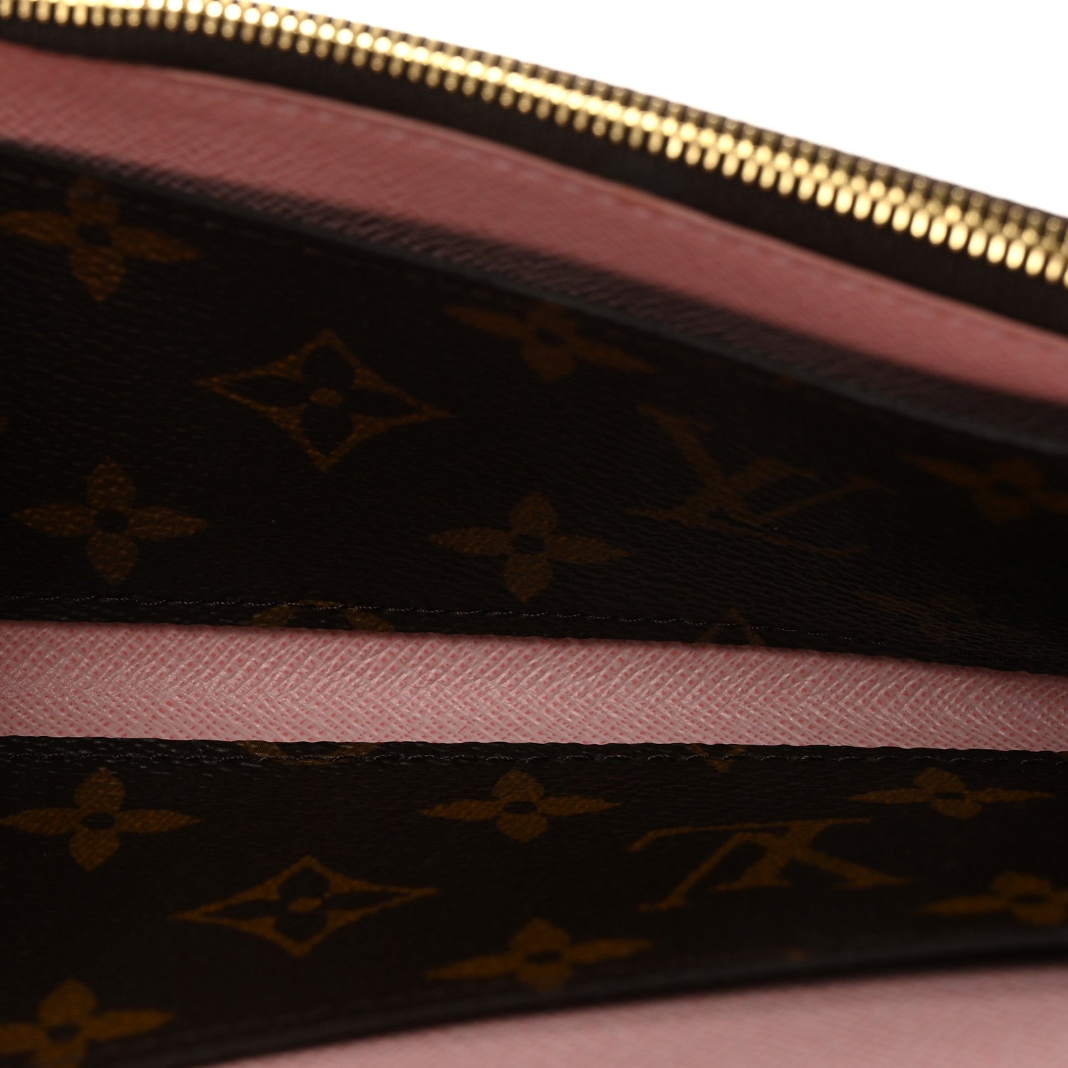 Louis Vuitton Monogram Emilie Wallet Rose Ballerine 5 of 7