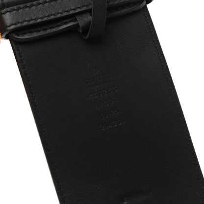 Gucci Calfskin Double G Wide Belt 65 26 Black 3 of 6