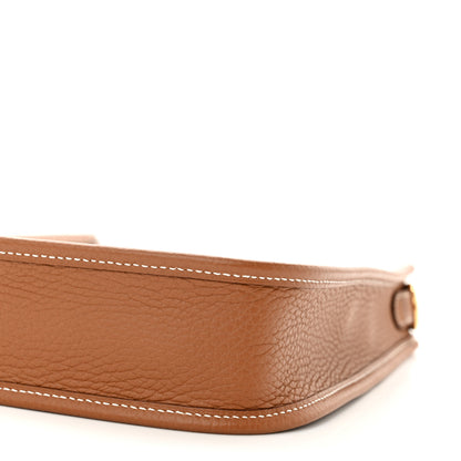 Hermes Taurillon Clemence Evelyne TPM Gold 10 of 11