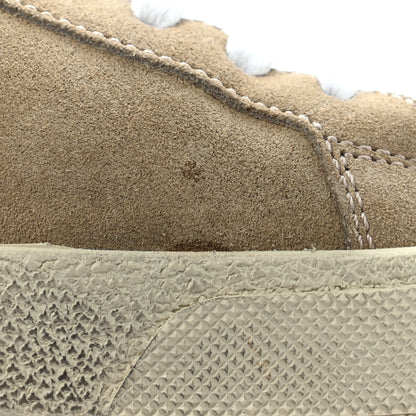 Saint Laurent Distressed Suede Womens Court Classic Sneakers 40 Desert 10 of 13