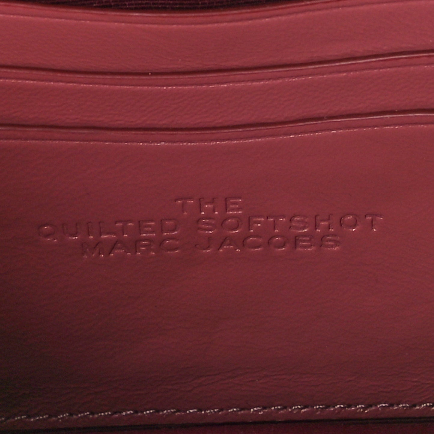 Calfskin Quilted The Softshot 21 Bag Santa Fe Red