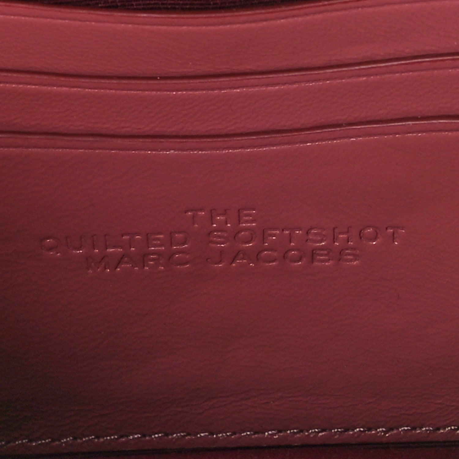 Marc Jacobs Calfskin Quilted The Softshot 21 Bag Santa Fe Red 7 of 10