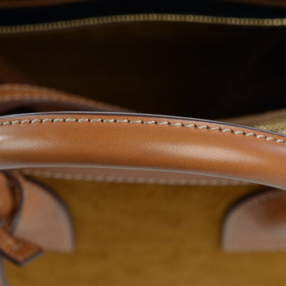 Saint Laurent Suede Small Sac de Jour Carryall Light Brown Cognac 8 of 8