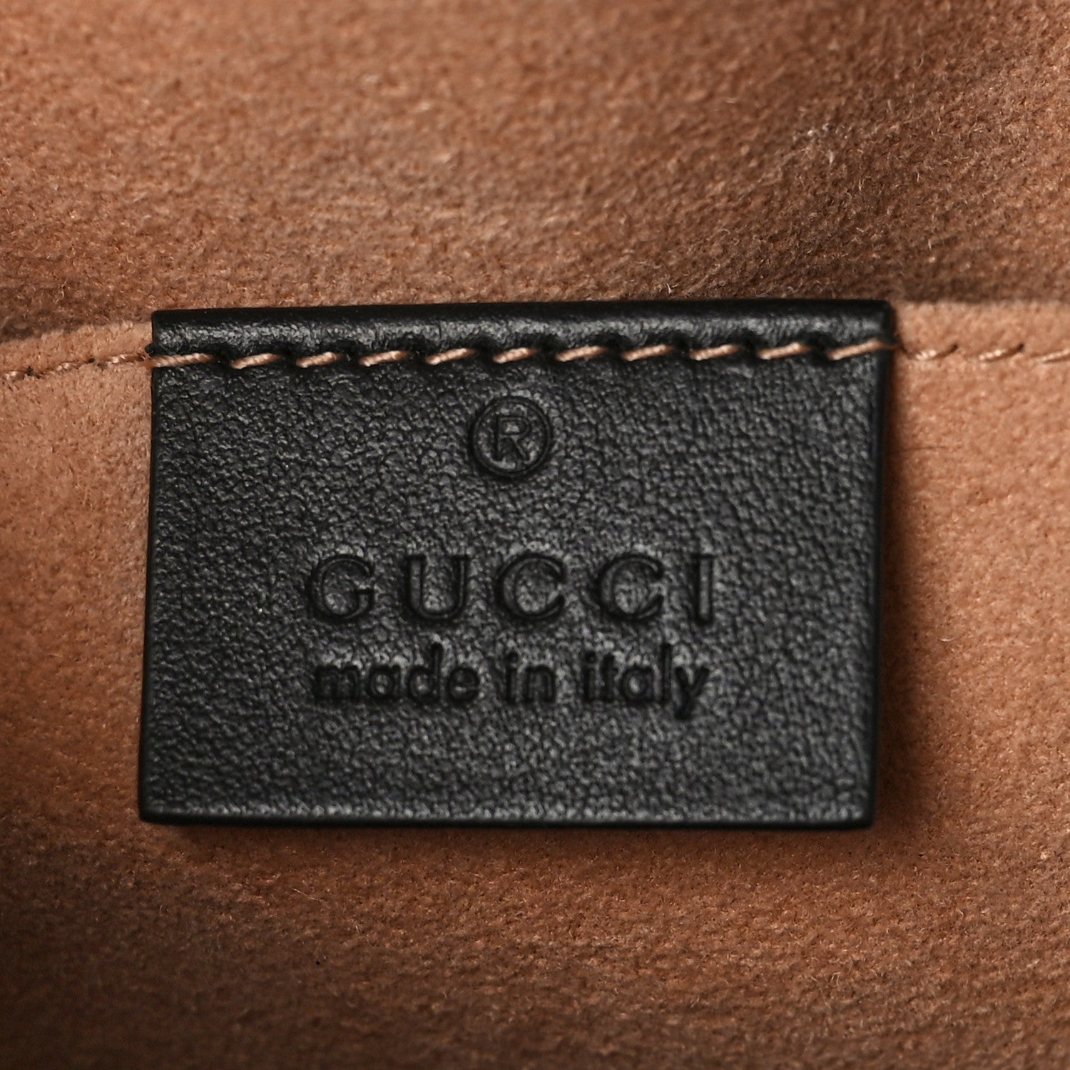 Gucci Calfskin Matelasse Animal Studs GG Marmont Dome Backpack Black 5 of 11