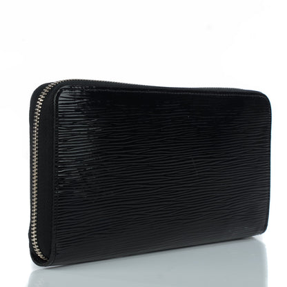 Louis Vuitton Epi Zippy Organizer Wallet Black 3 of 8