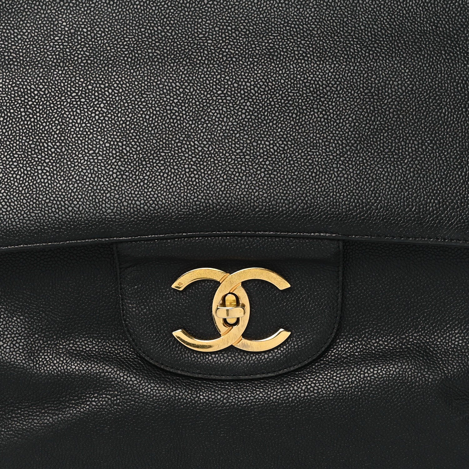 Chanel Caviar Flap XL Shoulder Bag Black 8 of 13