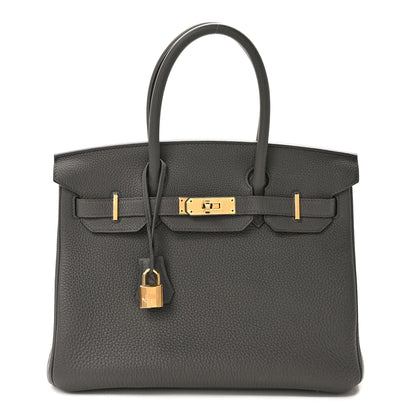 Hermes Togo Birkin 30 Etain 1 of 12