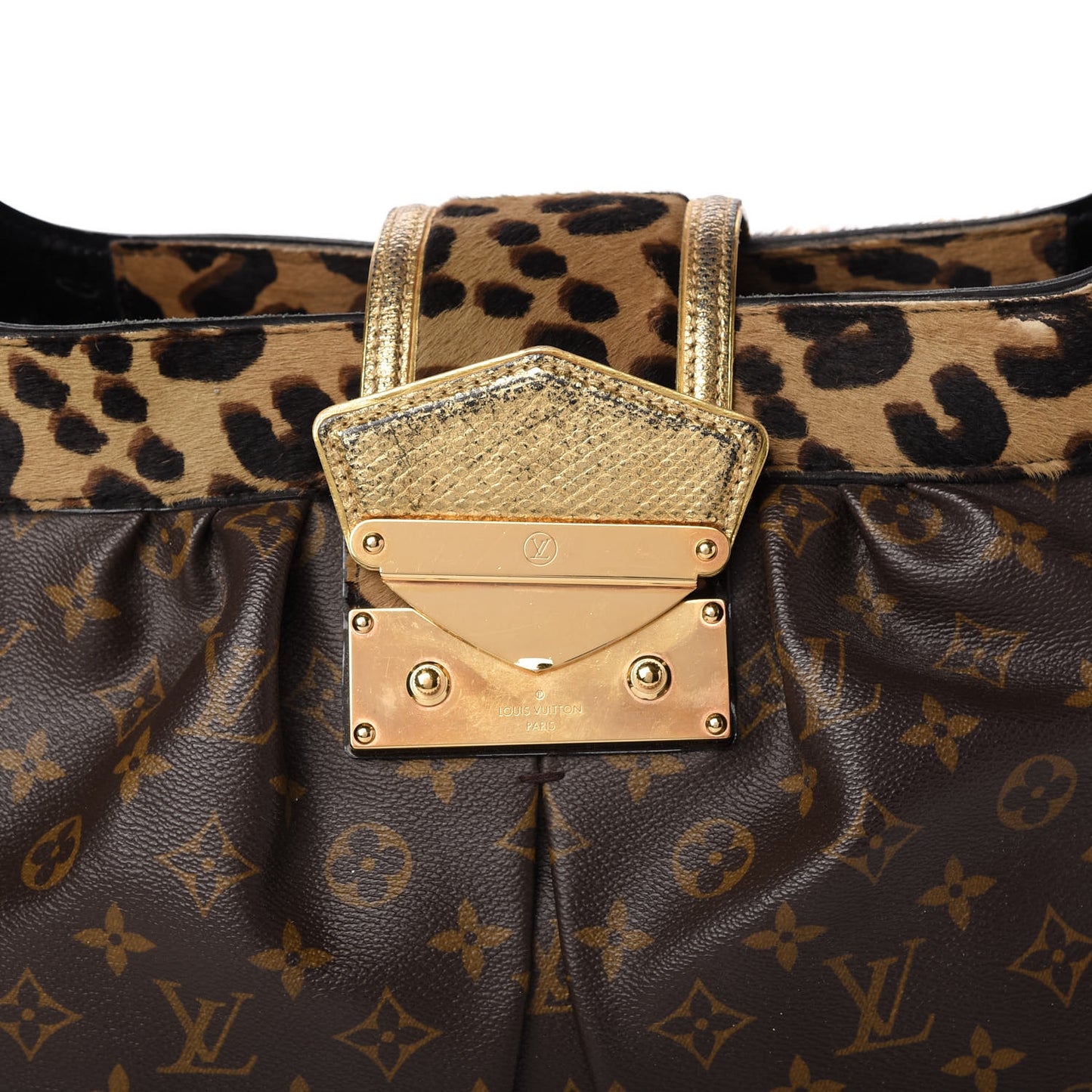 Monogram Leopard Polly
