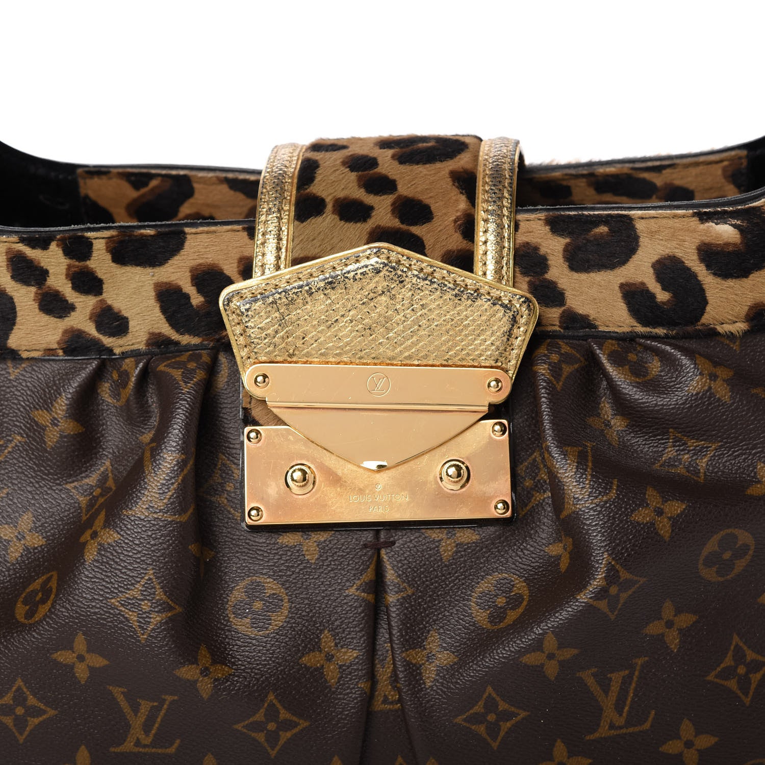 Louis Vuitton Monogram Leopard Polly 9 of 9