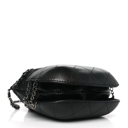 Chanel Calfskin Quilted Small Gabrielle Bucket Black 4 of 9
