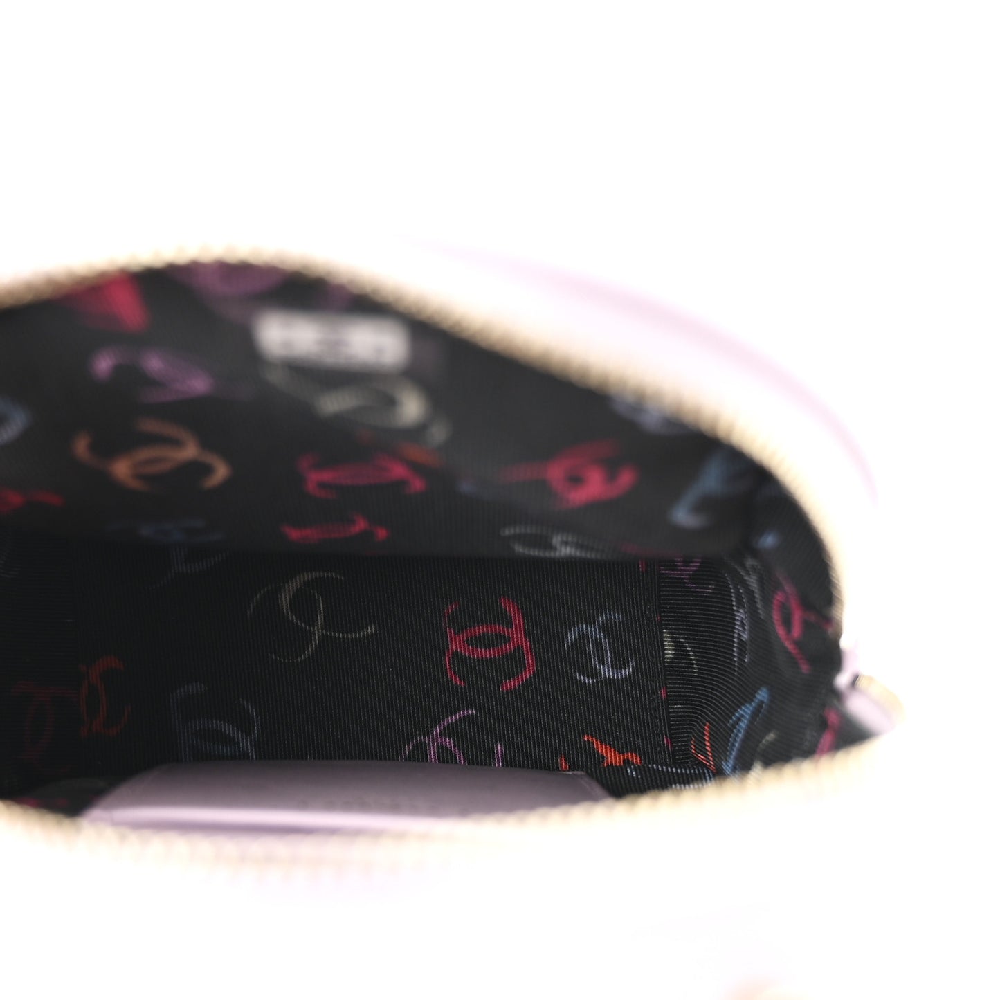 Caviar Quilted CC Mini Classic Backpack Light Purple