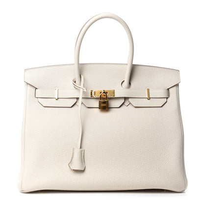 Hermes Togo Birkin 35 Craie 1 of 11
