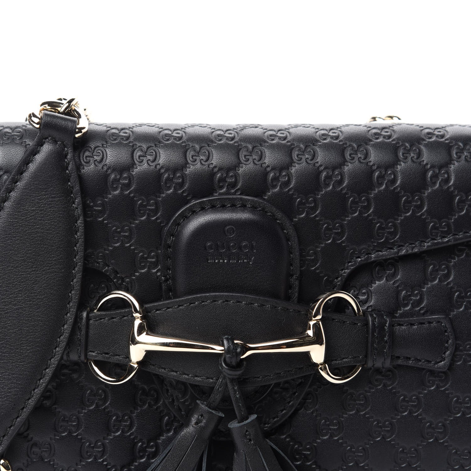 Gucci Microguccissima Mini Emily Shoulder Bag Black 10 of 10