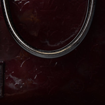 Louis Vuitton Vernis Alma GM Amarante 9 of 21