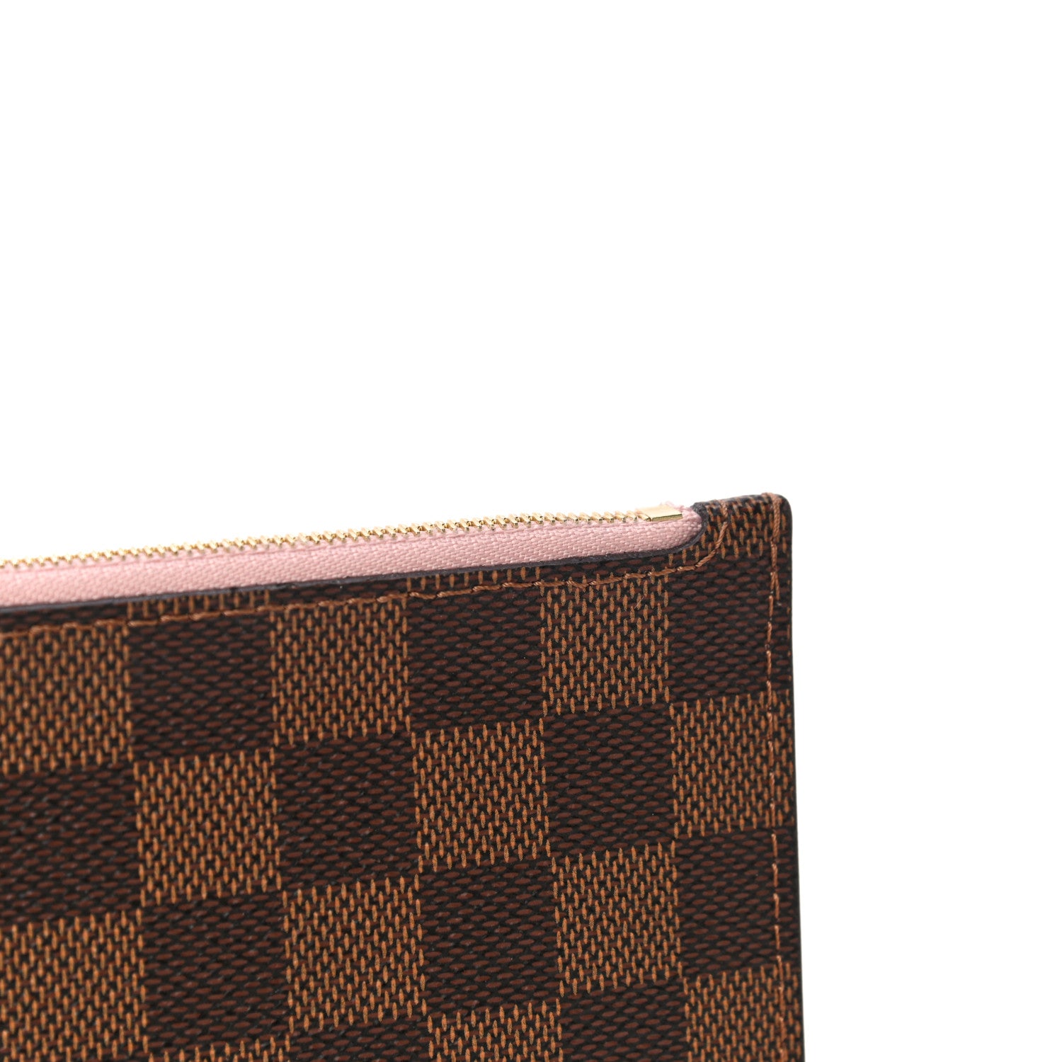 Louis Vuitton Damier Ebene Neo Neverfull MM Rose Ballerine 11 of 12