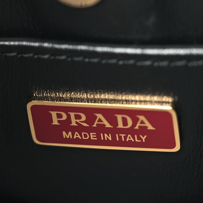 Prada Vernice Cleo Adjustable Strap Shoulder Bag Black 6 of 8