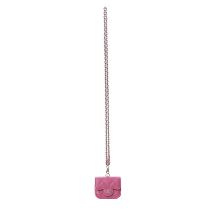 Chanel Caviar Quilted Airpods Pro Case Pink 1 of 7
