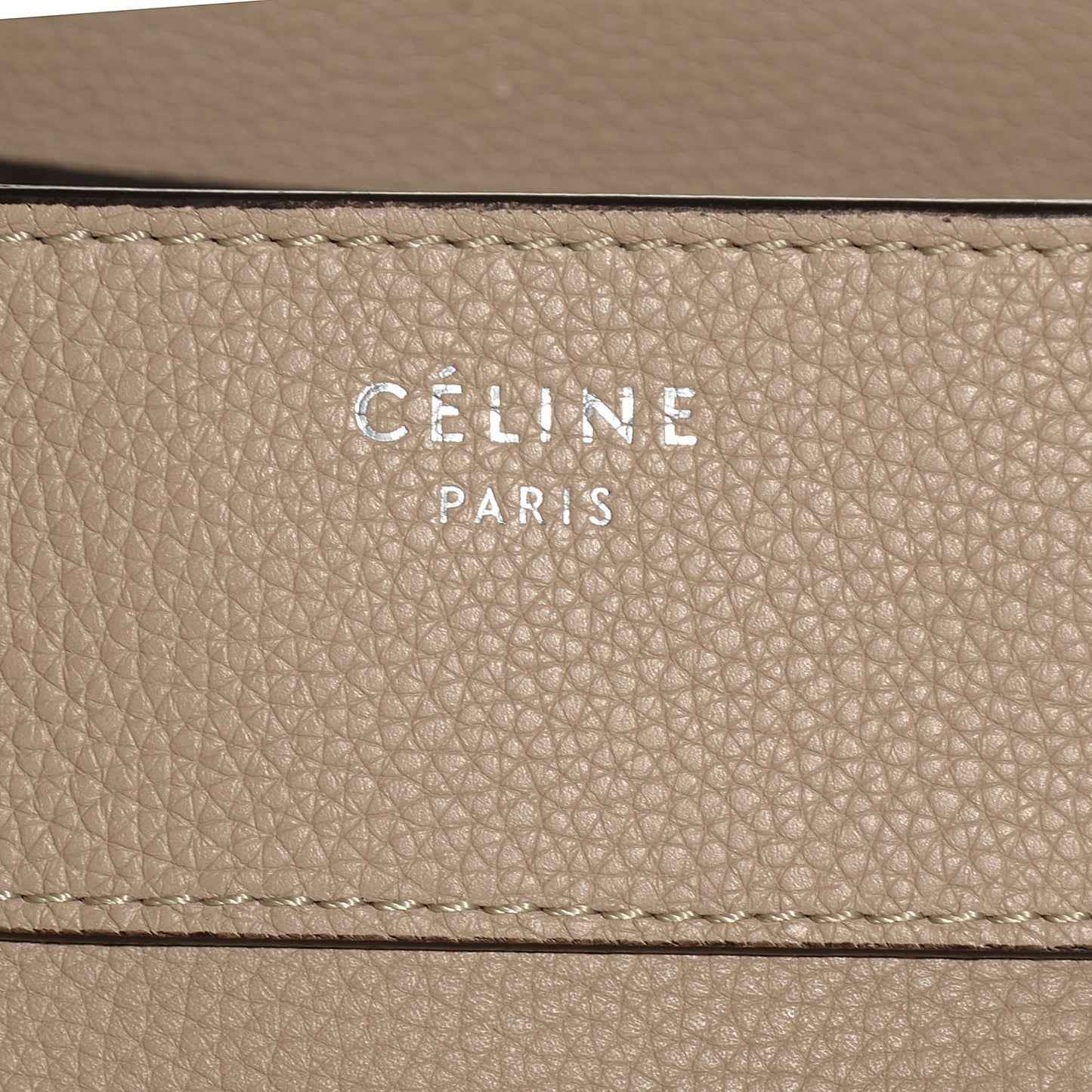 Drummed Calfskin Mini Luggage Dune