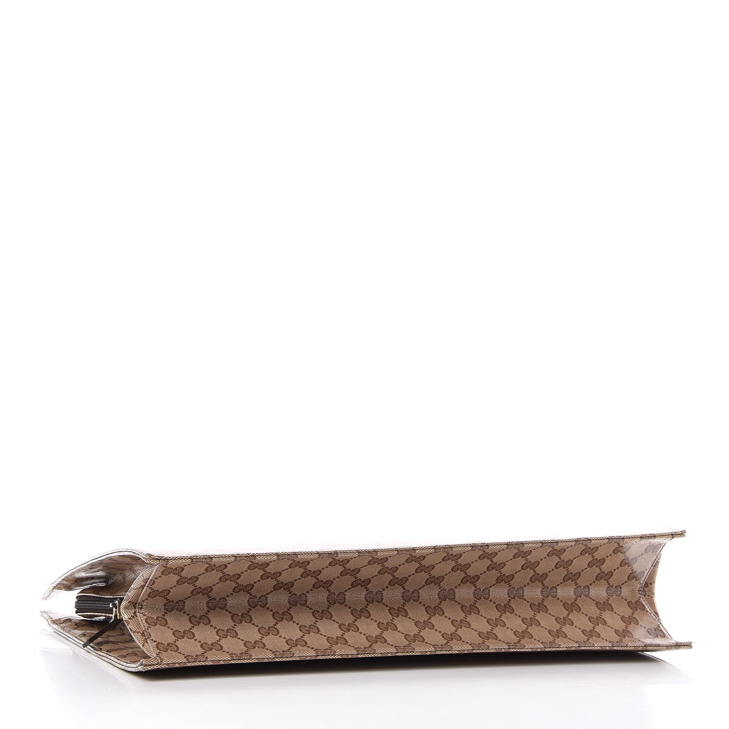 Gucci Crystal Monogram Large Tote Brown 4 of 10