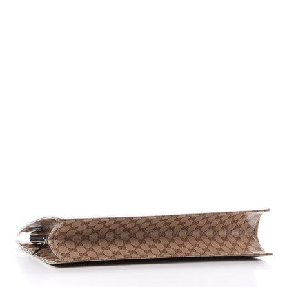 Gucci Crystal Monogram Large Tote Brown 4 of 10