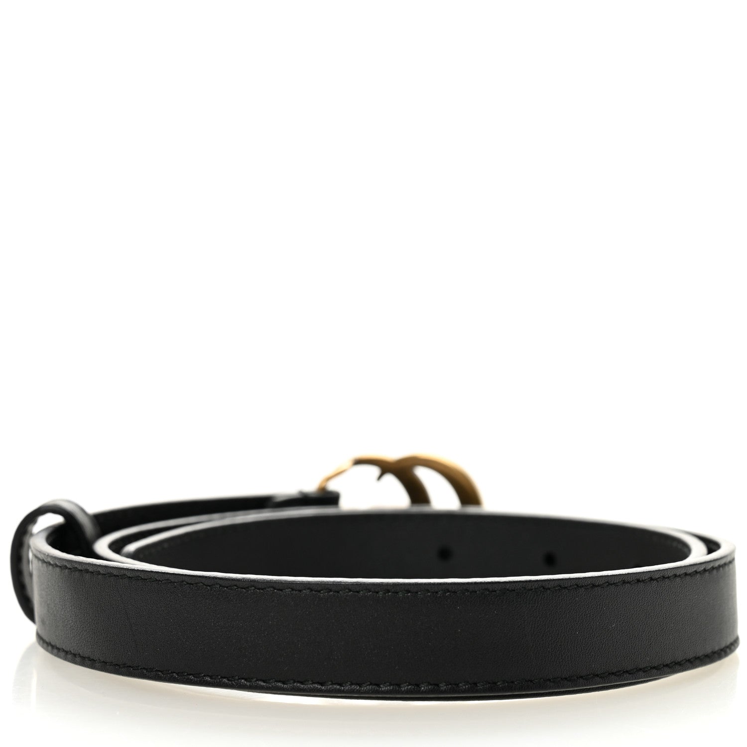 Gucci Calfskin Double G 20mm Belt 70 28 Belt Black 2 of 5