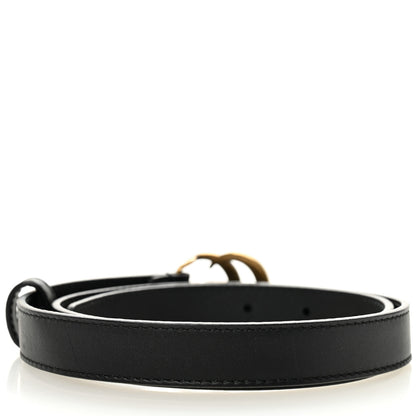 Gucci Calfskin Double G 20mm Belt 70 28 Belt Black 2 of 5