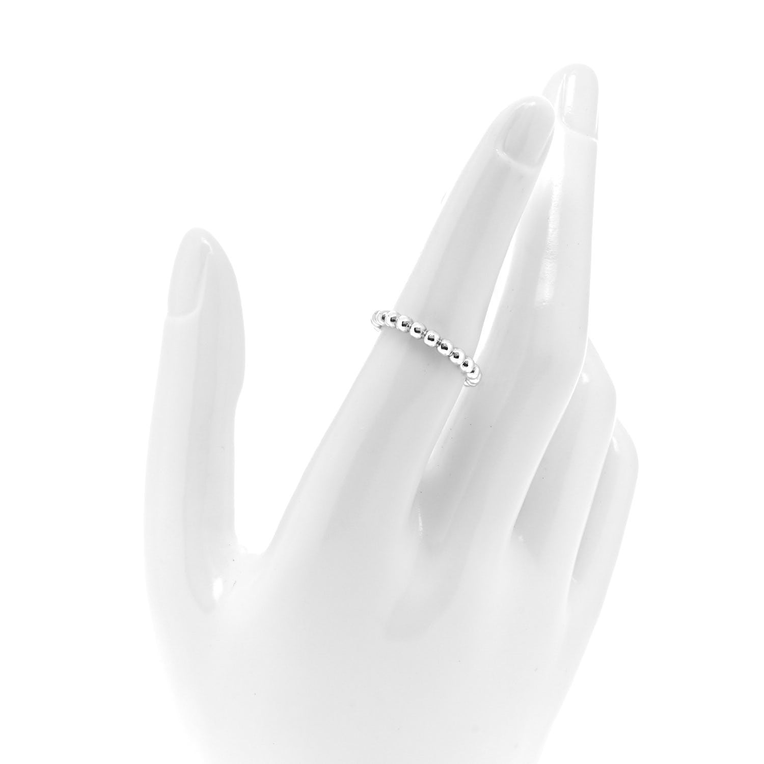 Tiffany Sterling Silver HardWear Bead Ring 54 7 2 of 4