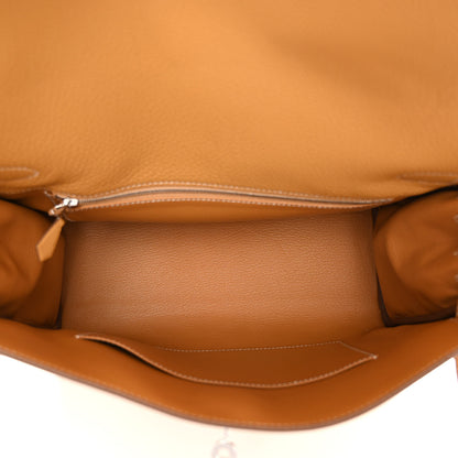 Hermes Togo Kelly Messenger GM Gold 5 of 11