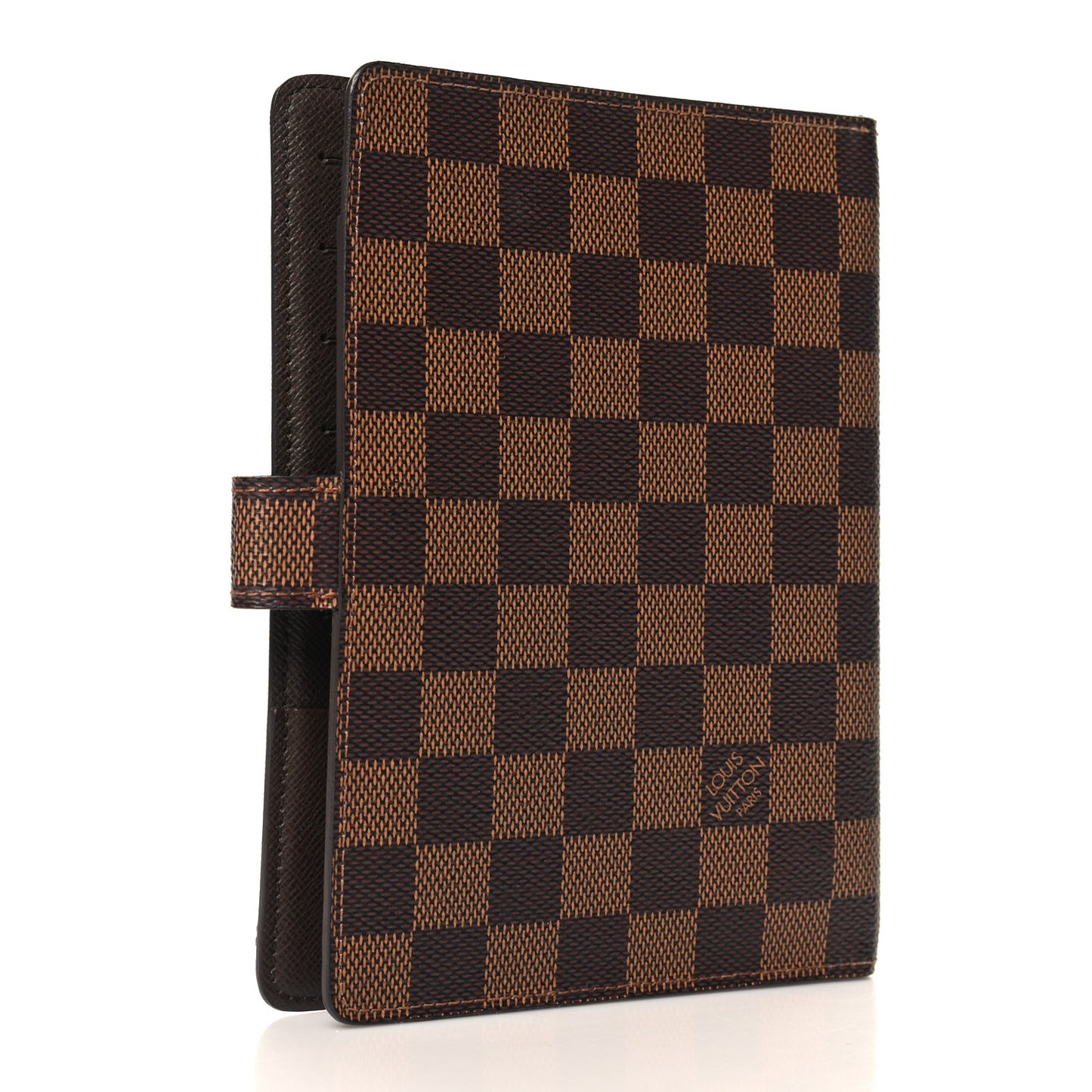Damier Ebene Medium Ring Agenda Cover