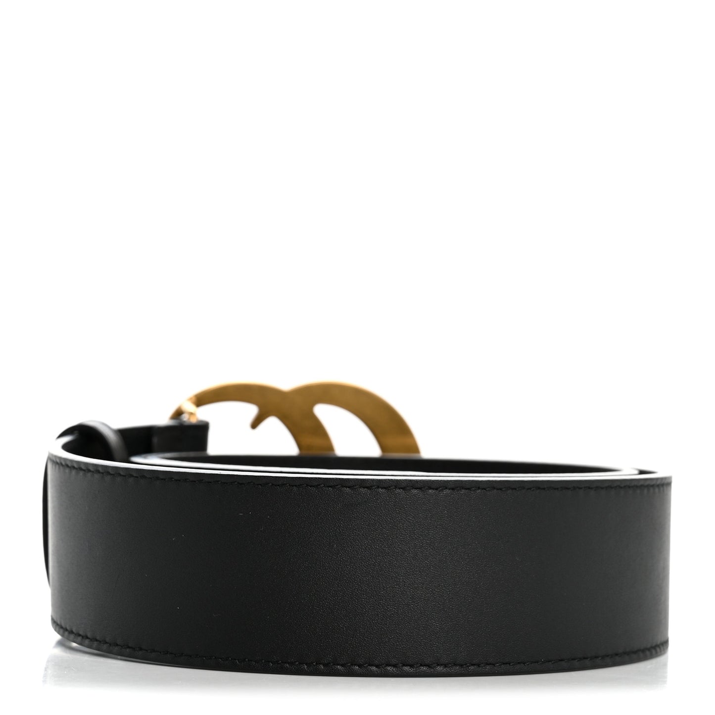 Calfskin Double G 40mm Belt 80 32 Black