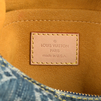 Louis Vuitton Monogram Denim Baggy PM Blue 6 of 7