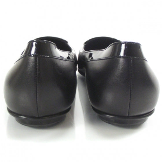 Chanel Patent Classic CC Flats 40 Black 3 of 9