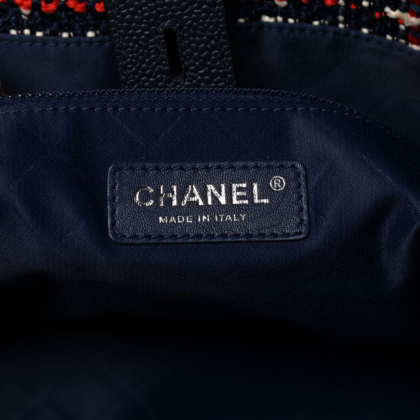 Tweed Crest Trip Backpack Navy Burgundy