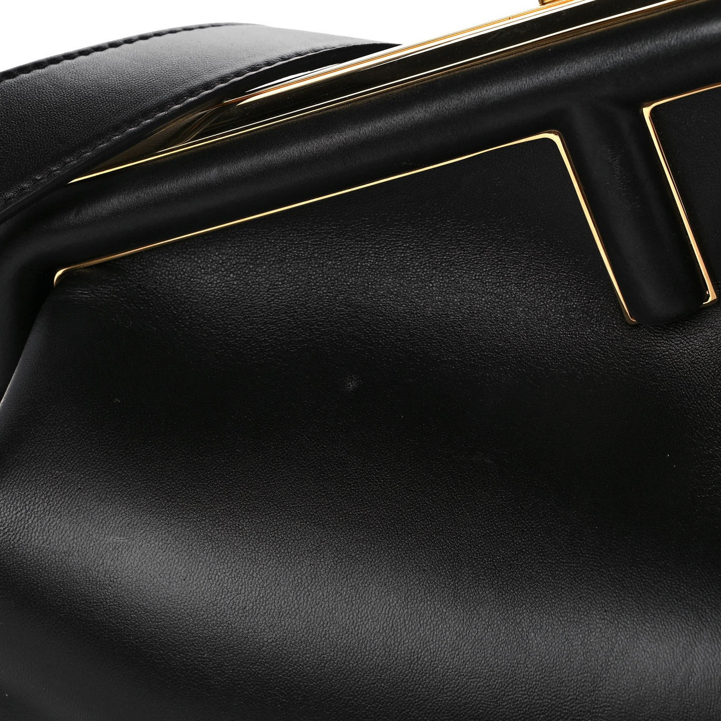 Shiny Nappa Medium Fendi First Black