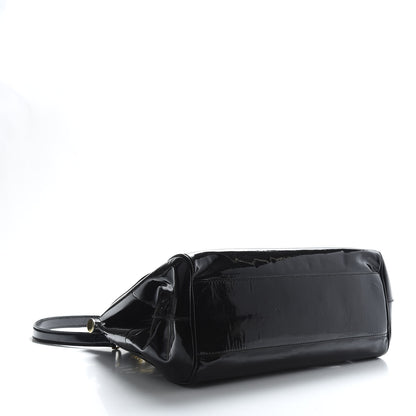 Dolce & Gabbana Patent Large Miss Sicily Satchel Black 5 of 17