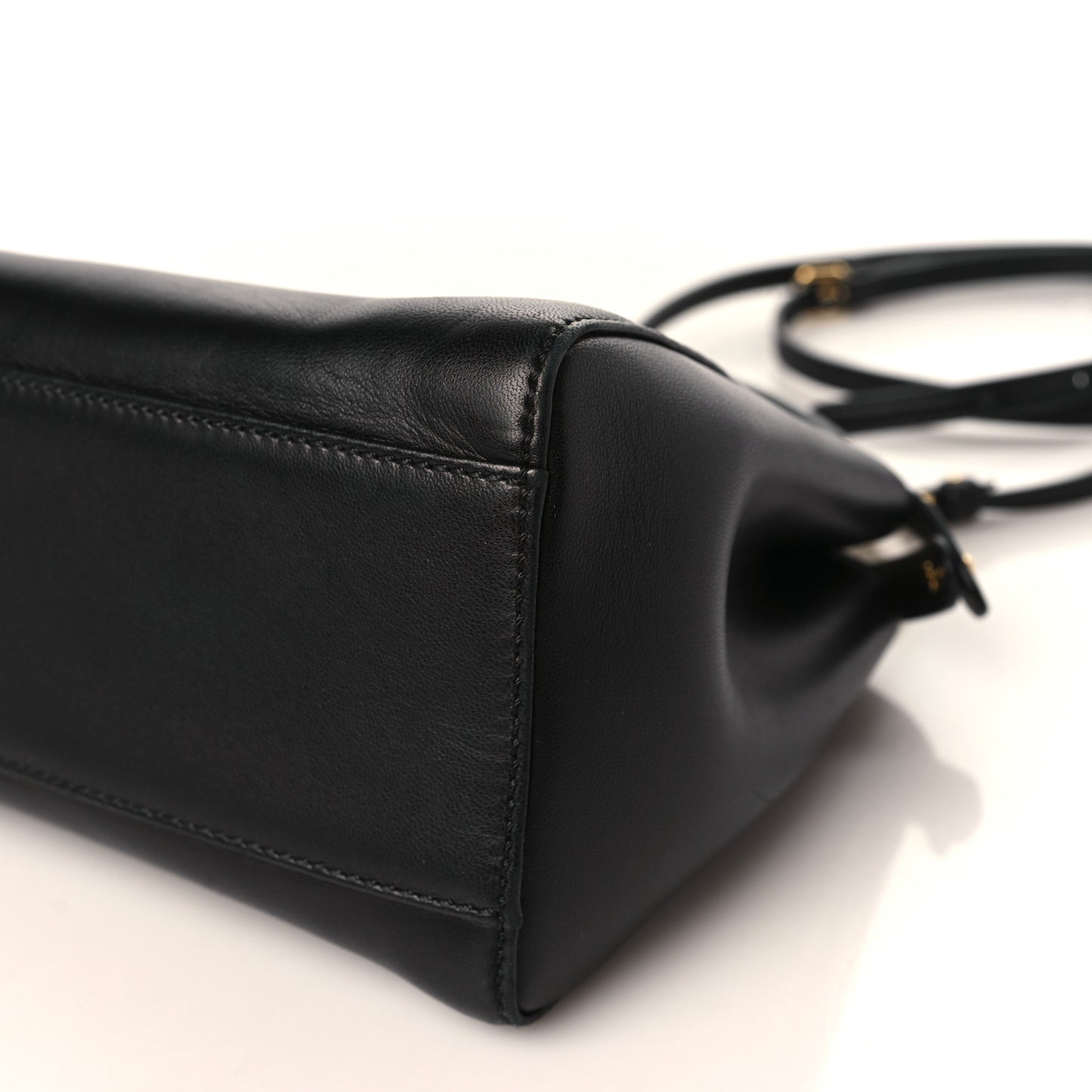 Nappa Mini Peekaboo Iconic Satchel Black