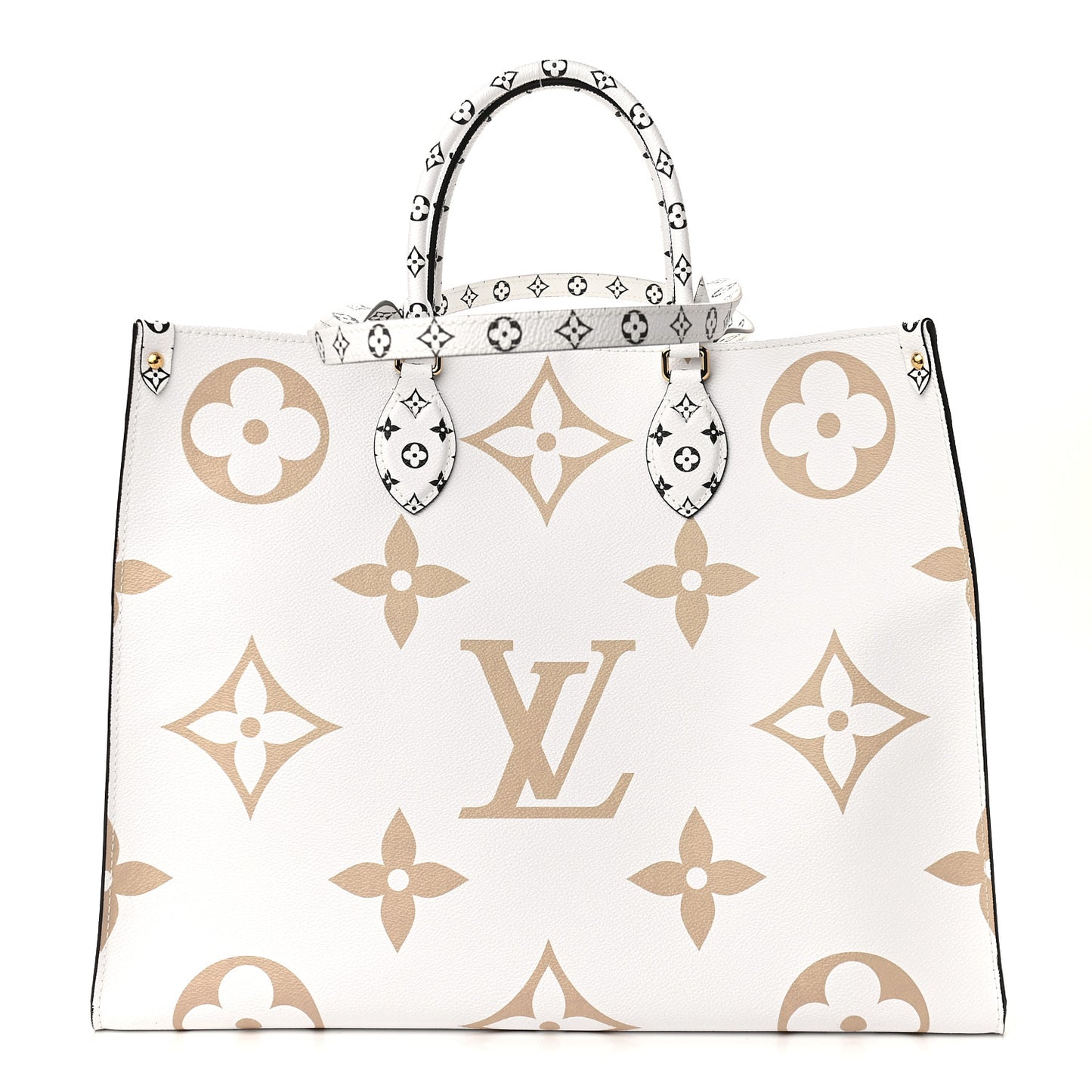Monogram Giant Onthego GM Kaki Beige