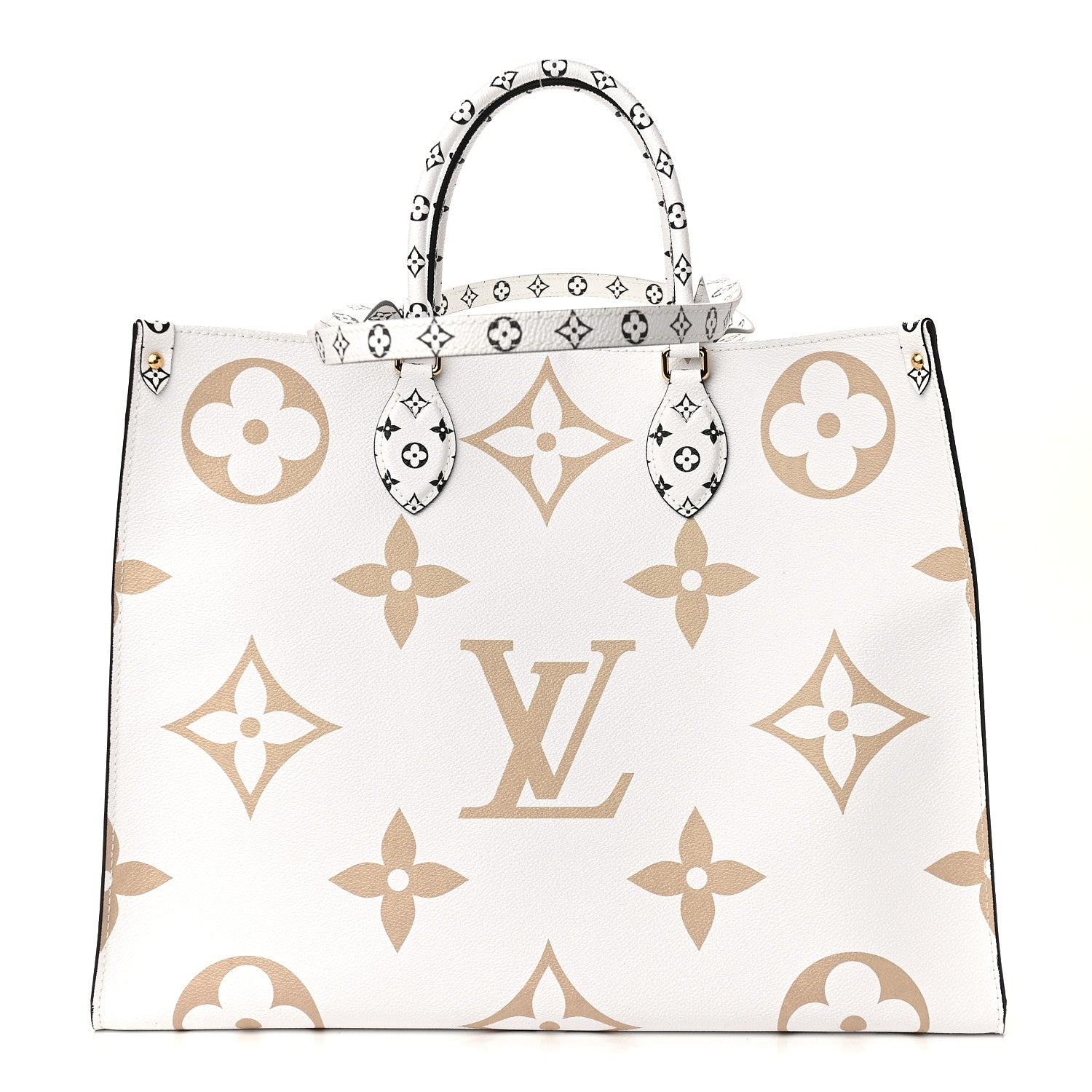 Louis Vuitton Monogram Giant Onthego GM Kaki Beige 1 of 8