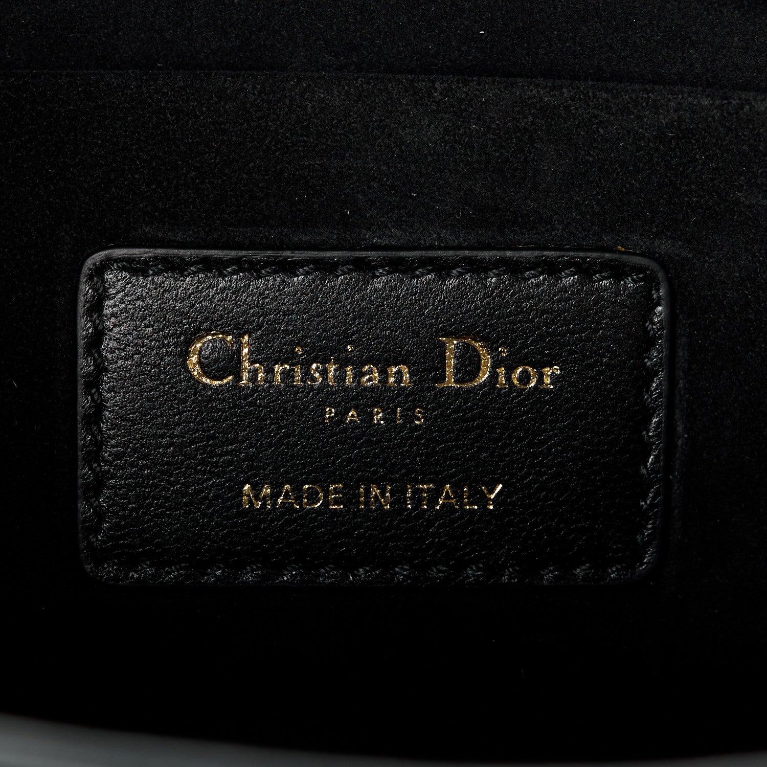 Christian Dior Lambskin Cannage Small Lady D-Joy Black 6 of 10