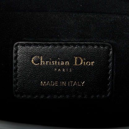 Christian Dior Lambskin Cannage Small Lady D-Joy Black 6 of 10