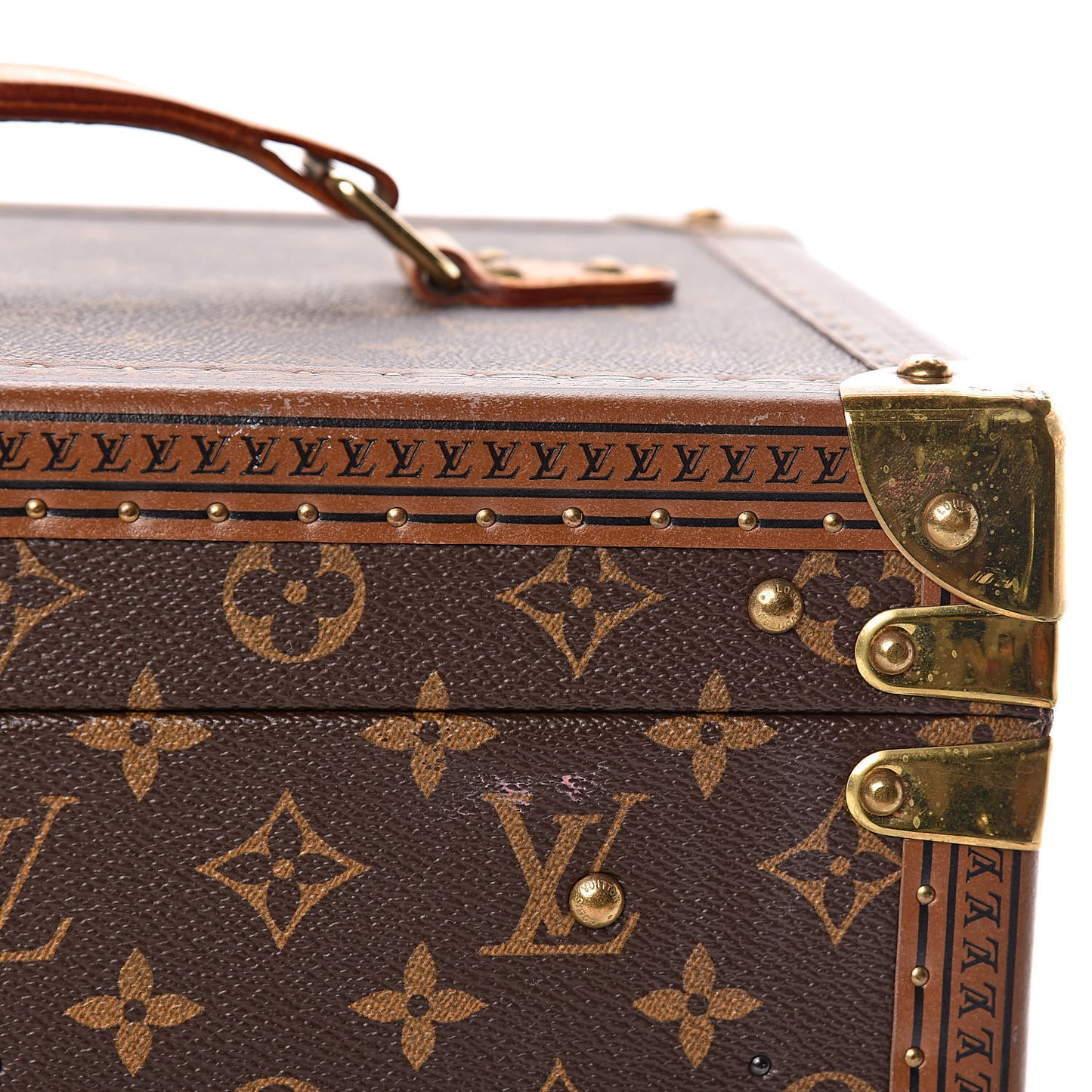 Monogram Boite Flacons Beauty Train Trunk Case