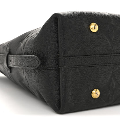Louis Vuitton Empreinte Monogram Giant CarryAll MM Black 9 of 14