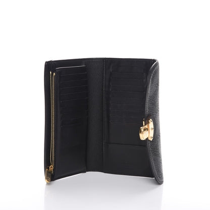 Louis Vuitton Mahina Amelia Wallet Black 5 of 8