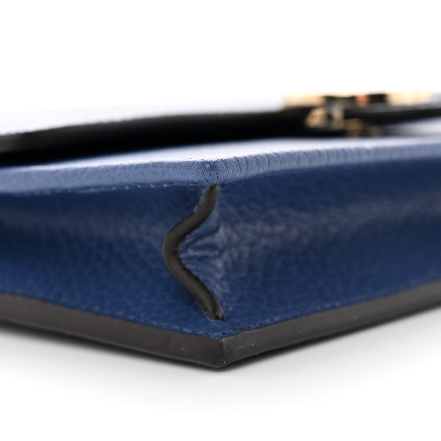 Gucci Dollar Calfskin Interlocking G Chain Wallet Caspian 8 of 10